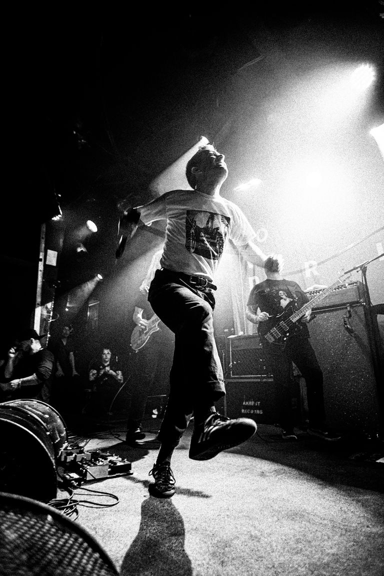 La Dispute performing live at The Gov in Adelaide 